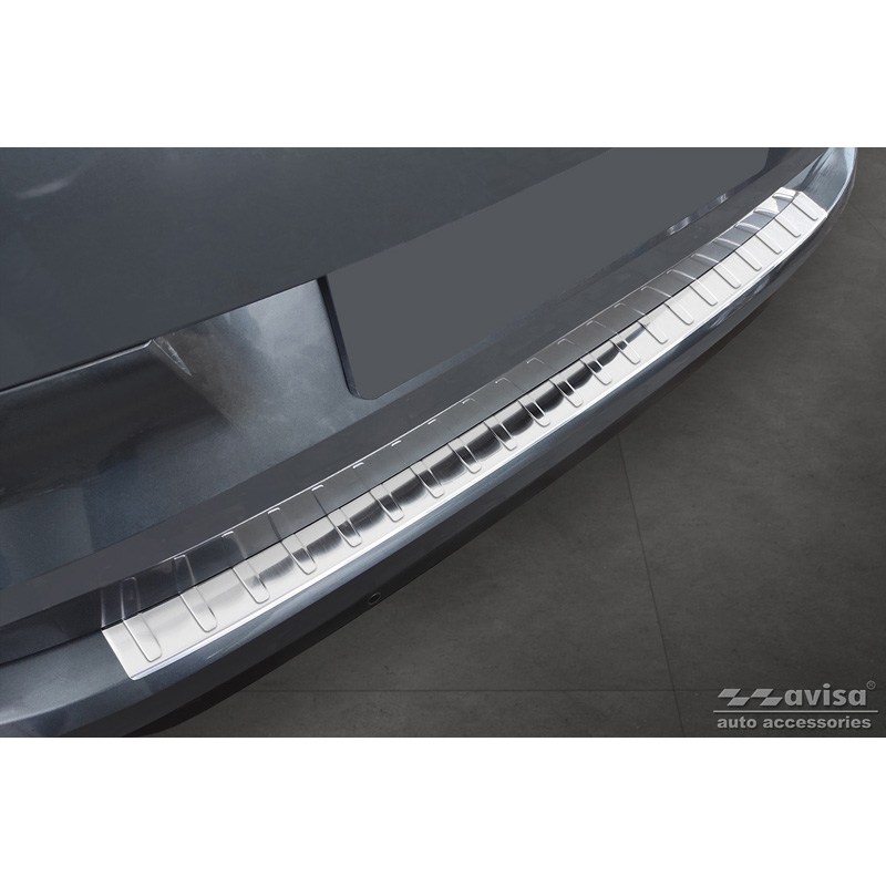RVS Achterbumperprotector  Citroën C4 Picasso 2013- & C4 Spacetourer 2018- 'Ribs'