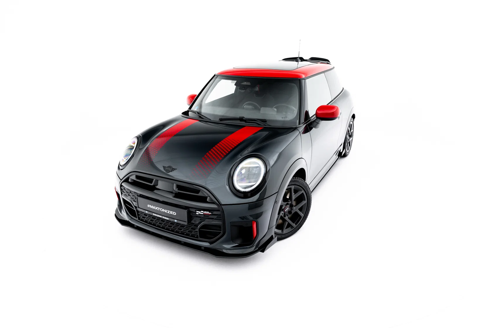 Street Pro Voorspoilerr + Flaps Mini Cooper John Cooper Works F65