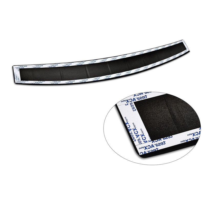Matt Black Stainless Steel Rear bumper protector  Volkswagen Passat Variant (CJ5) 2023- 'Ribs'