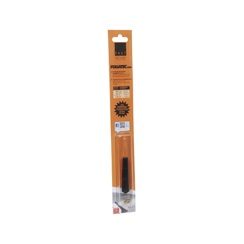 Foliatec FACT Antenna S - black - Length = 7,5cm