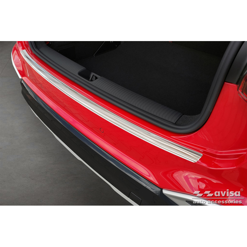 Stainless Steel Rear bumper protector  Audi Q2 Facelift 2020-