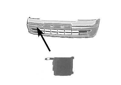 voorbumper afdekkapje, in primer Opel Astra G, 1998-2004