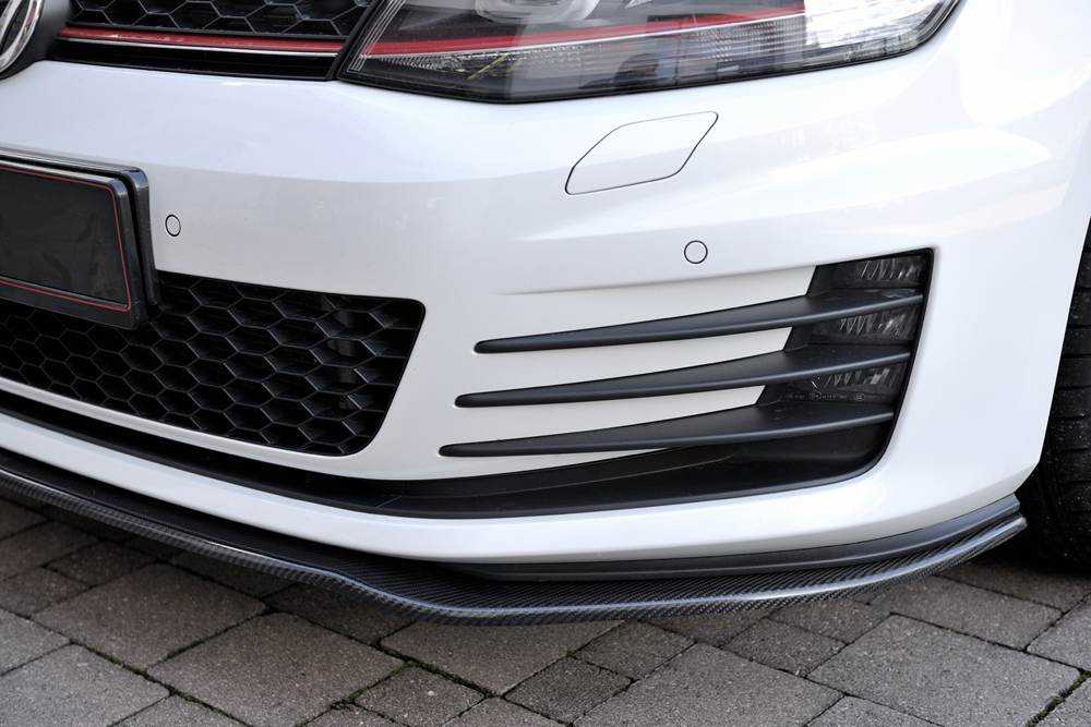 Voorspoiler VW Golf 7 GTI / GTD Rieger Carbon