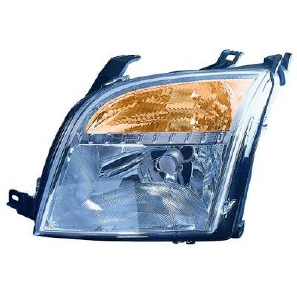 Koplamp links FUSION. 02->> Knipperlicht ORANJE