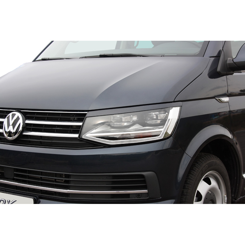 Koplampspoilers  Volkswagen Transporter T6 2015- (ABS)