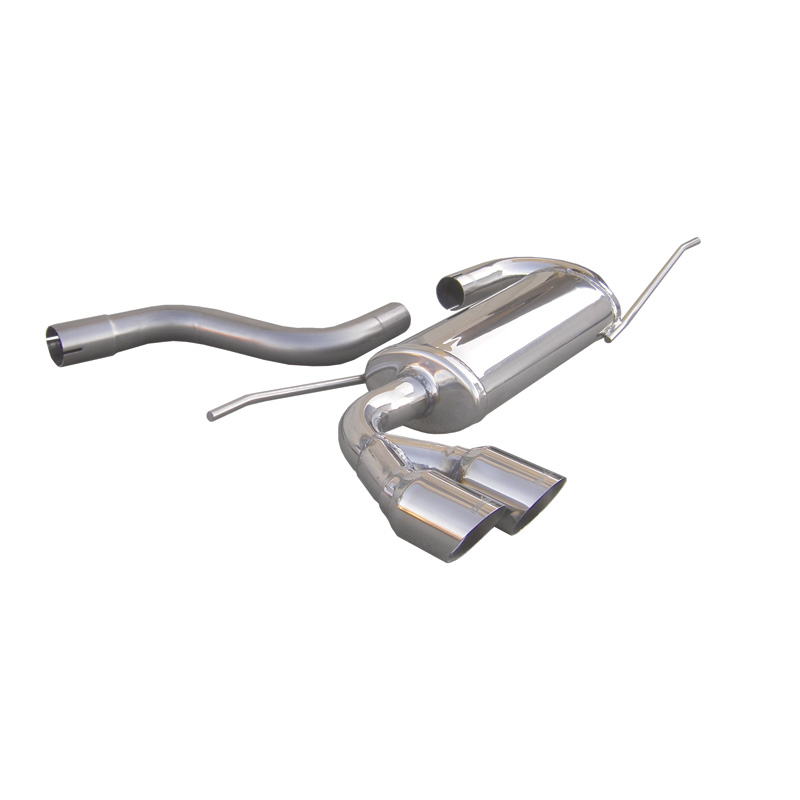 100% Inox Sport Exhaust  Volkswagen Scirocco 2.0TDi (170HP) 2008- 2x80mm Racing