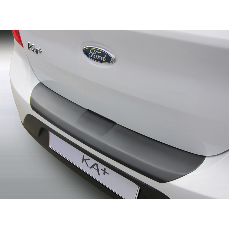 ABS Rear bumper protector  Ford Ka+ 10/2016-2/2018 Black