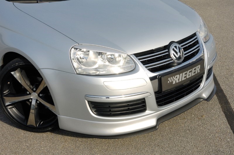 Spoilerzwaard Carbon gevormd voor Voorspoilerlip VW Golf V GT/GT