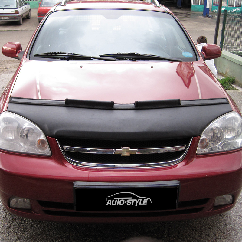 Motorkapsteenslaghoes  Chevrolet Lacetti station 2004-2009 zwart