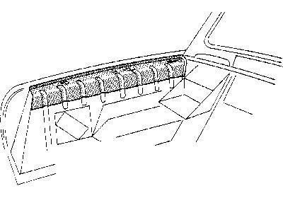 spatbordbevestigingsrand, voor, links Renault R4, 1961-1991