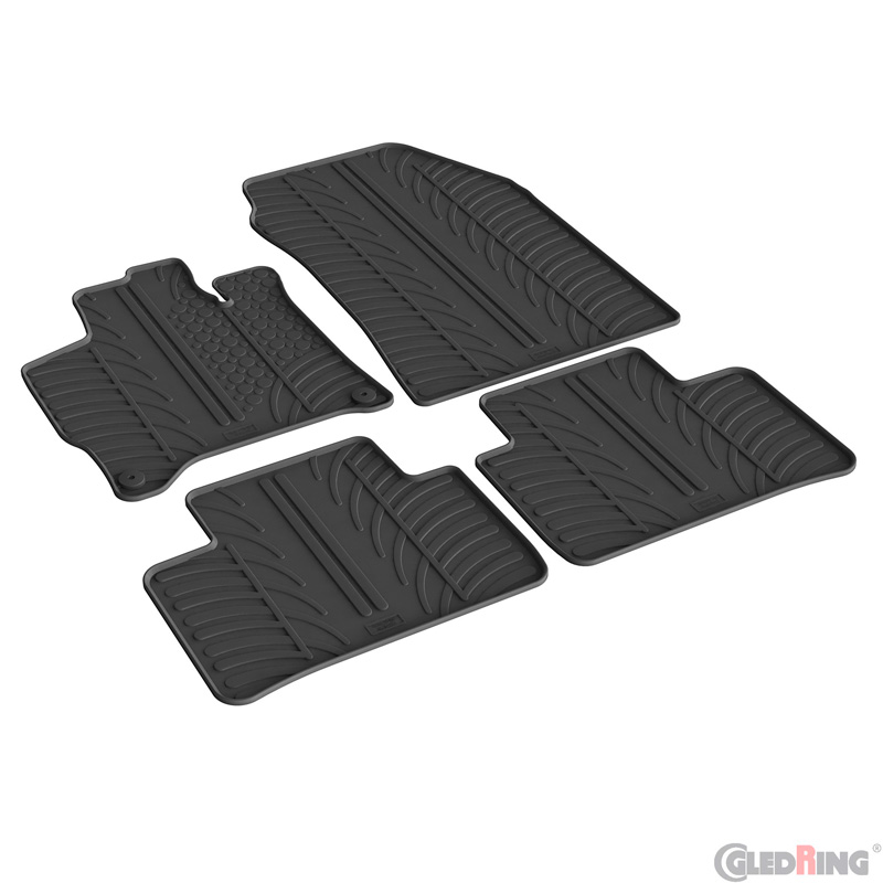 Rubbermatten  Opel Astra L Sports Tourer MHEV 2024- (T profiel 4-delig)