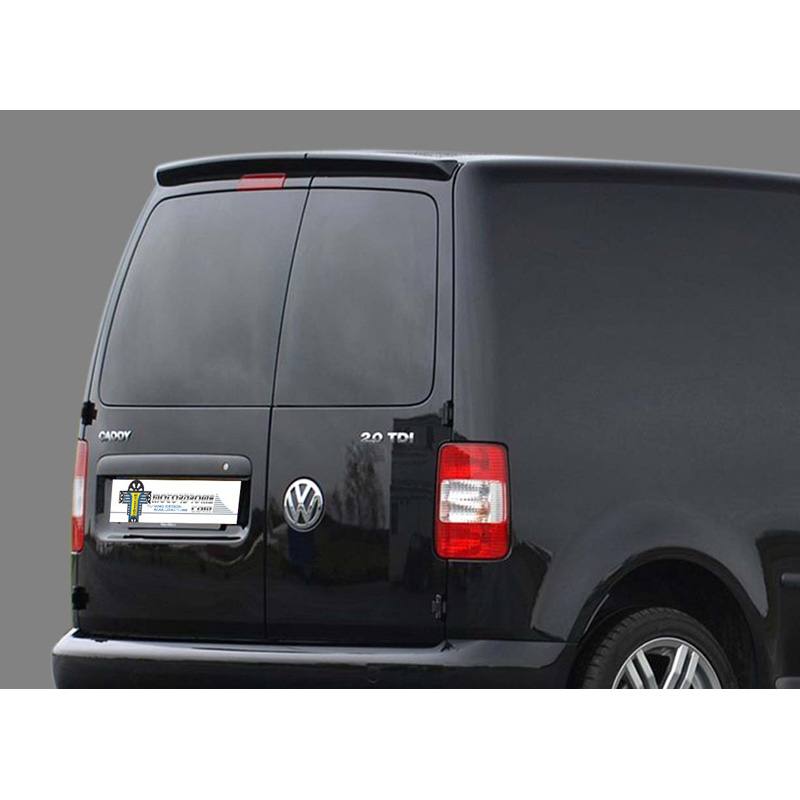 Roof spoiler  Volkswagen Caddy 2004-2015 & 2015-2020 (with 2 rear doors) (PU)