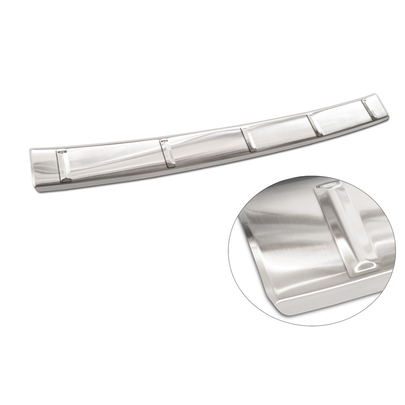 Stainless Steel Rear bumper protector  Toyota Yaris IV 'GR' 2020- 'Ribs'