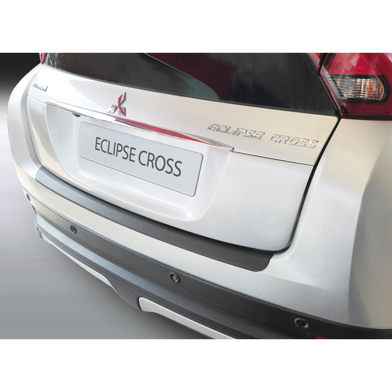 ABS Rear bumper protector  Mitsubishi Eclipse Cross 10/2017- Black