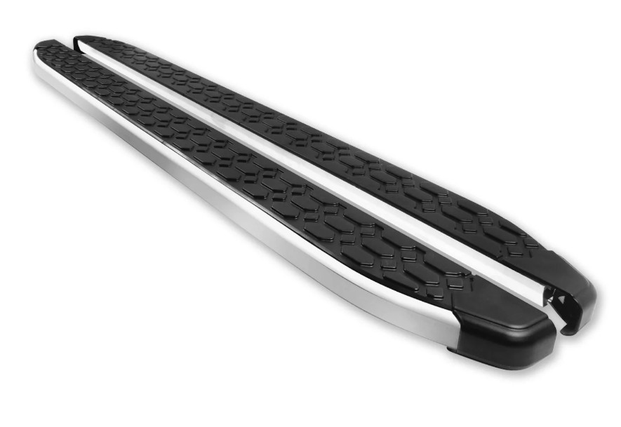 Treeplanken voor Suzuki Grand Vitara 05-15 aluminium zwart