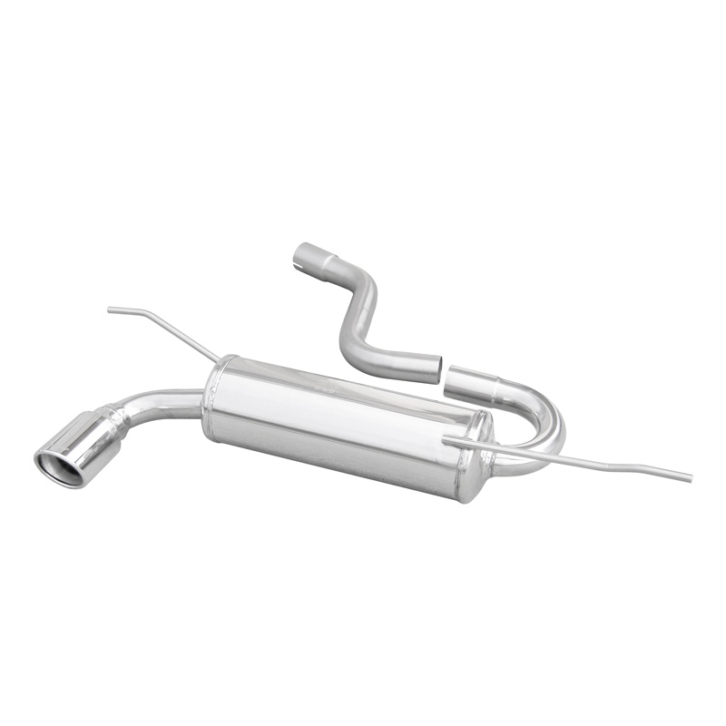 100% Inox Sport Exhaust  Volkswagen Golf V 2.0 TDI 140hp 2004- Ø 55 1x90mm X-Race