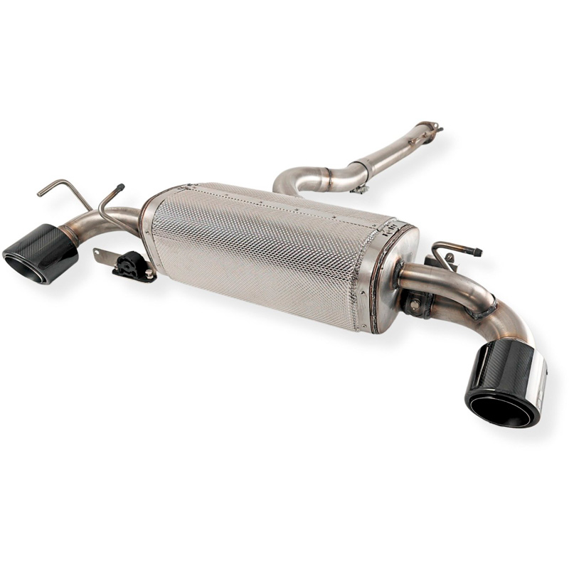 Ulter Sport Double stainless steel sport exhaust  Toyota GR Yaris Mk1 2020-2024 192kW 2x100mm Carbon