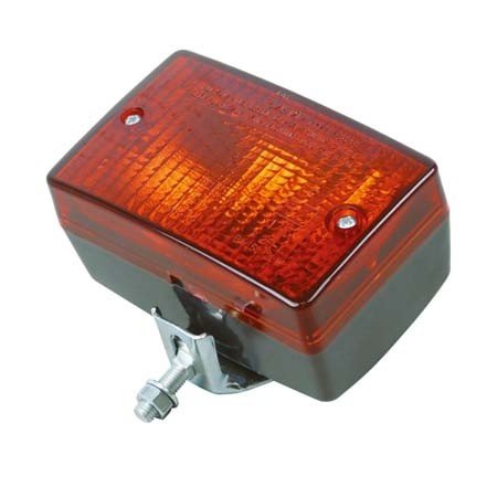 Mistachterlicht met beugel 80x120mm 12V e2-173