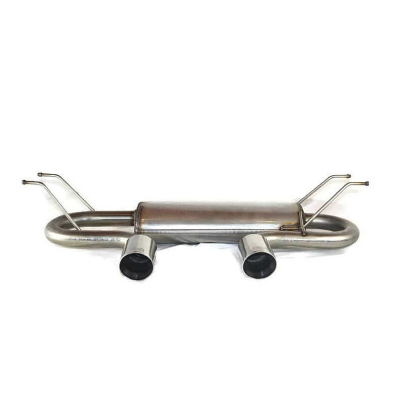 Double stainless steel sport exhaust  Mazda MX-5 (ND) 1.5 96kW & 2.0 118/135kW 2015- 2x 91mm