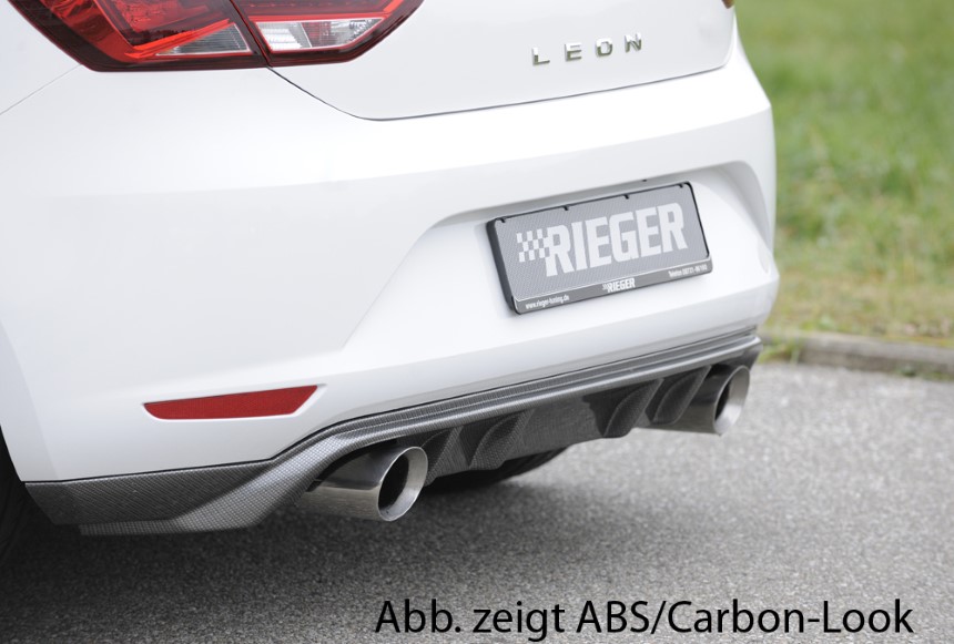 Diffuser Seat Leon F5 Rieger sportuitlaat links + rechts