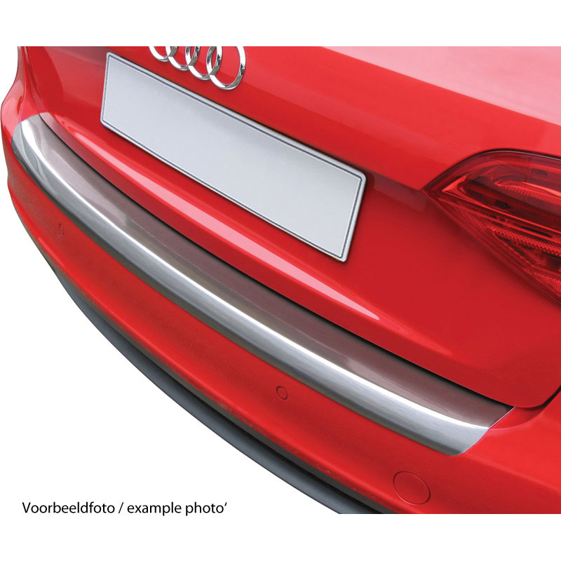 ABS Rear bumper protector  Audi A6 (C8) Sedan 06/2018- 'Brushed Alu' Look