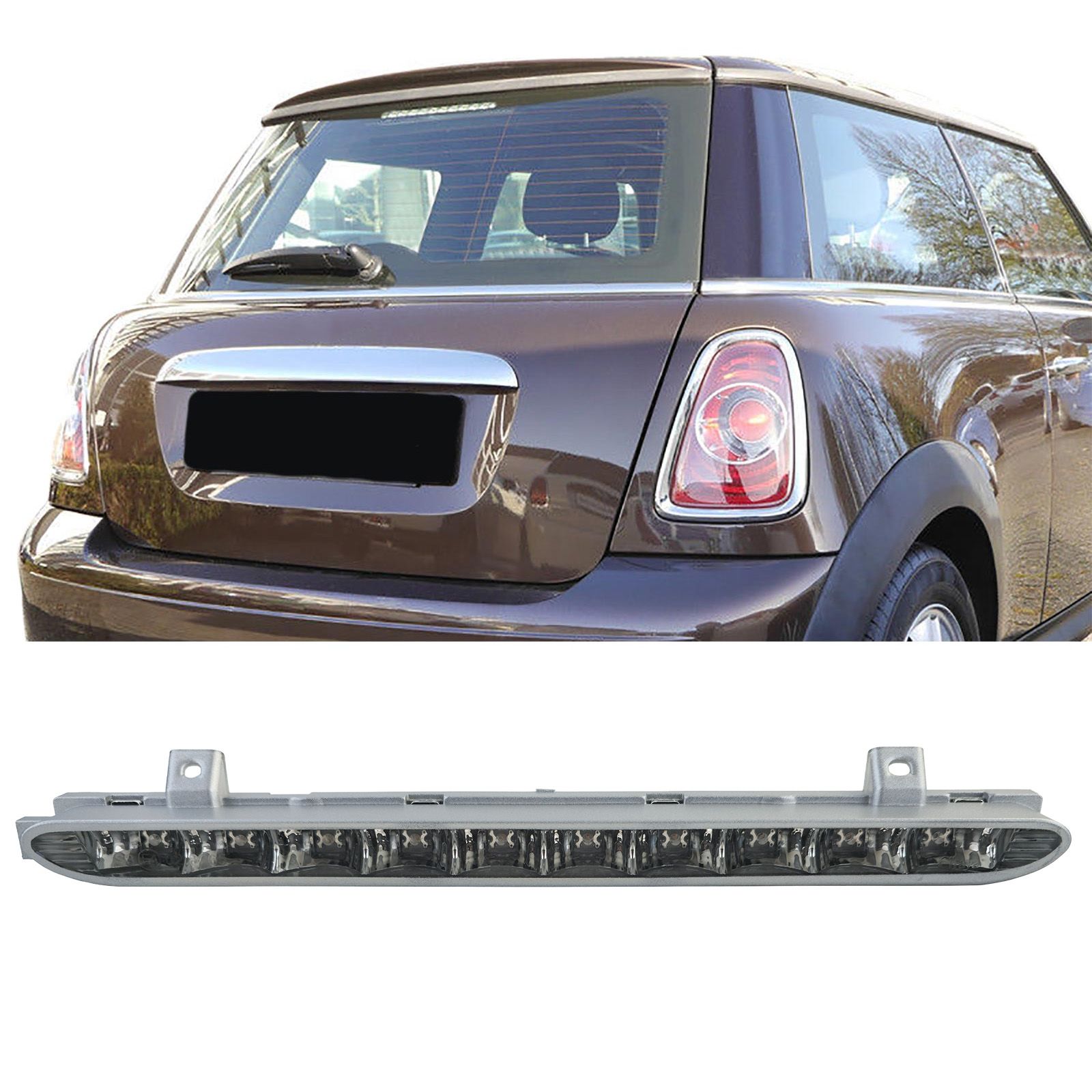 Derde LED-remlicht Mini R56 One/Cooper & R60 Countryman chroom