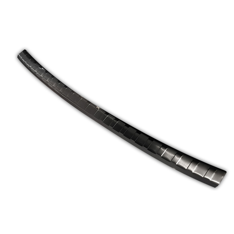 Black Stainless Steel Rear bumper protector  Seat Ateca 2016-2020 & FL 2020- 'Ribs'