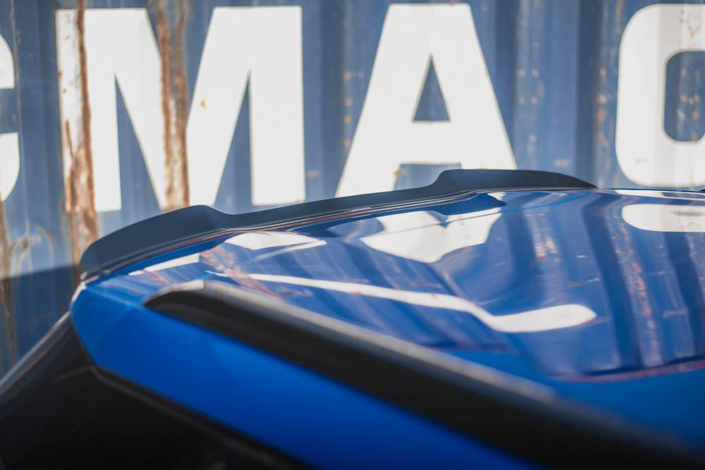 Spoiler Cap Peugeot 2008 MK2 19-.. Glans Zwart