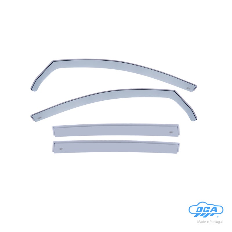 DGA Wind Deflectors Set  Volkswagen Golf V HB 5-doors 2003-2008 (4-pieces)