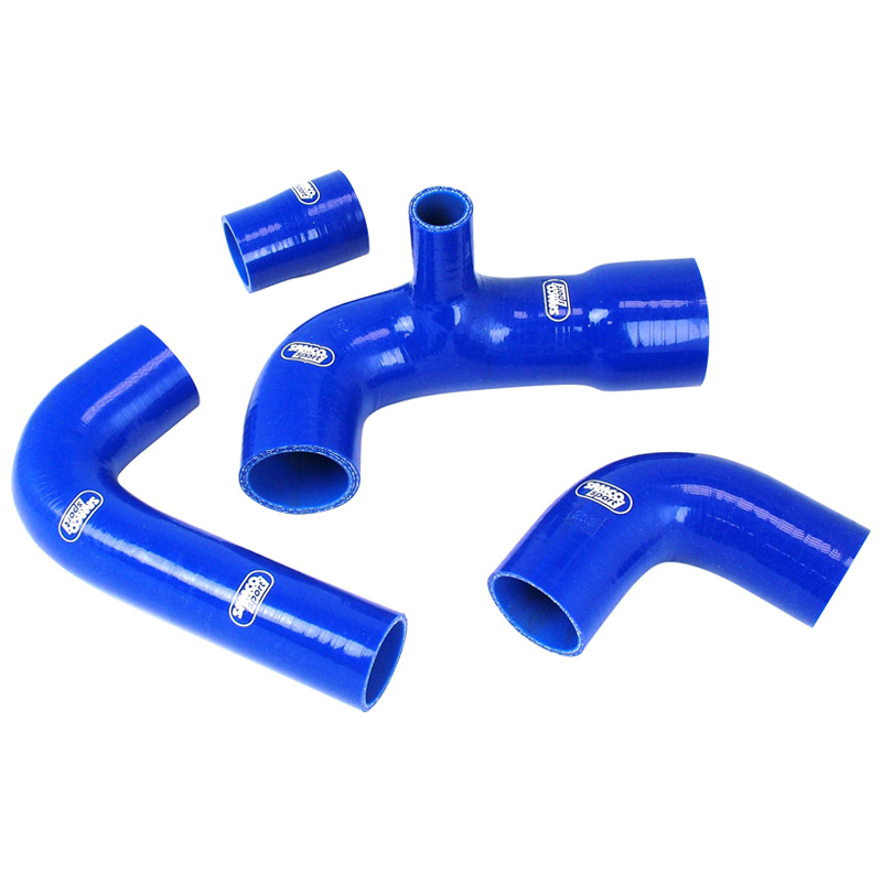 Samco Hose Kit  Fiat Uno Turbo MKII 1991-1994 - 4-pieces - Turbo - with 25mm DVC - Blue