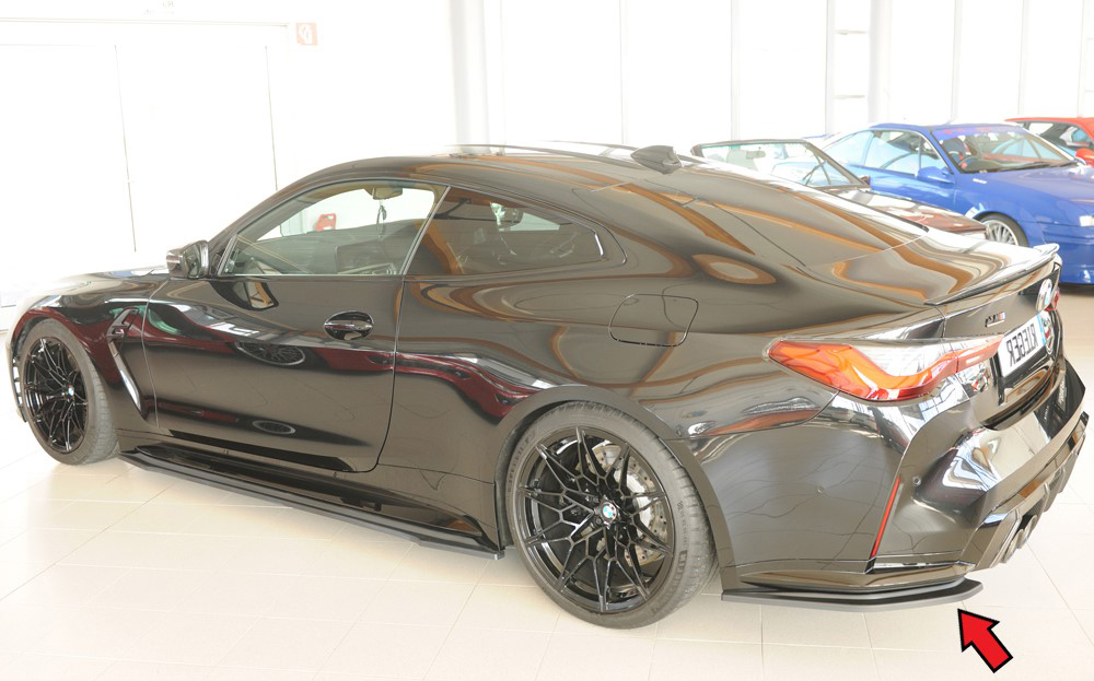 Achterzijdediffusers BMW 3-series G80 M3 03.21-