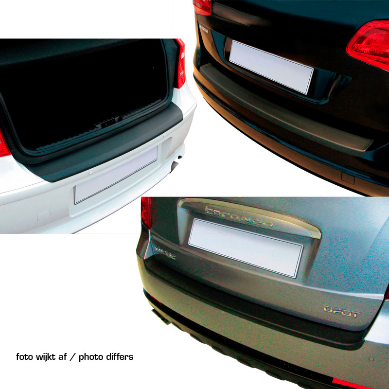 ABS Rear bumper protector  BMW 5-Series G31 Touring 'M' Sport Facelift 2020- Black