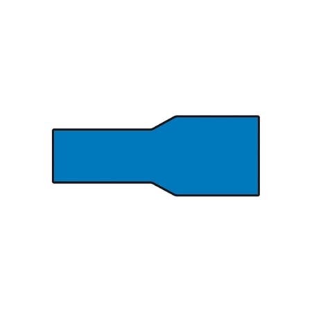 Kabelverbinders 1542 blauw 10st