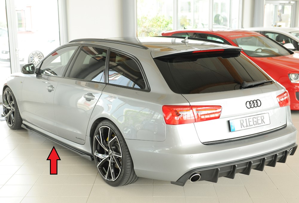 Zijskirts Audi A6 (4G/C7): 11.10-08