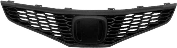 Radiator Grill JAZZ 08->> ZWART