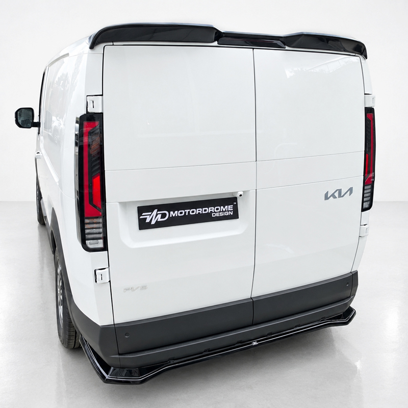 Motordrome Rear Bumper Skirt  Kia PV5 Cargo 2025- (ABS)