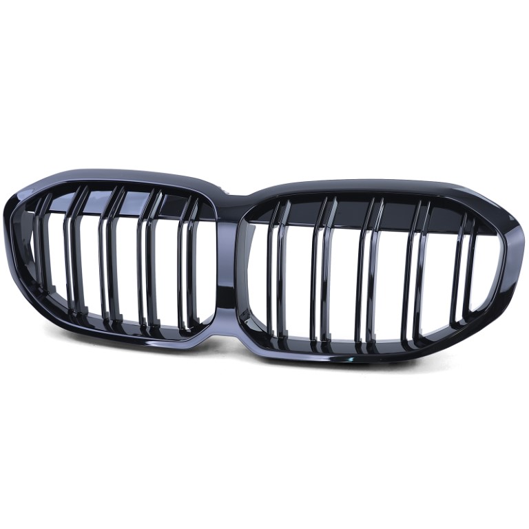 Grill BMW 1 F40 Dubbele Spijl Glans Zwart