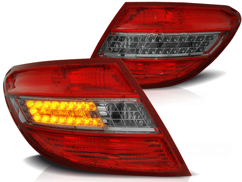 Achterlichten LED Mercedes-Benz C-Klasse Typ W204 Limo rood