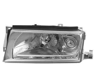 koplamp, H4+H3, elektr verstelb, incl motor, rechts, 11/2000-Sko