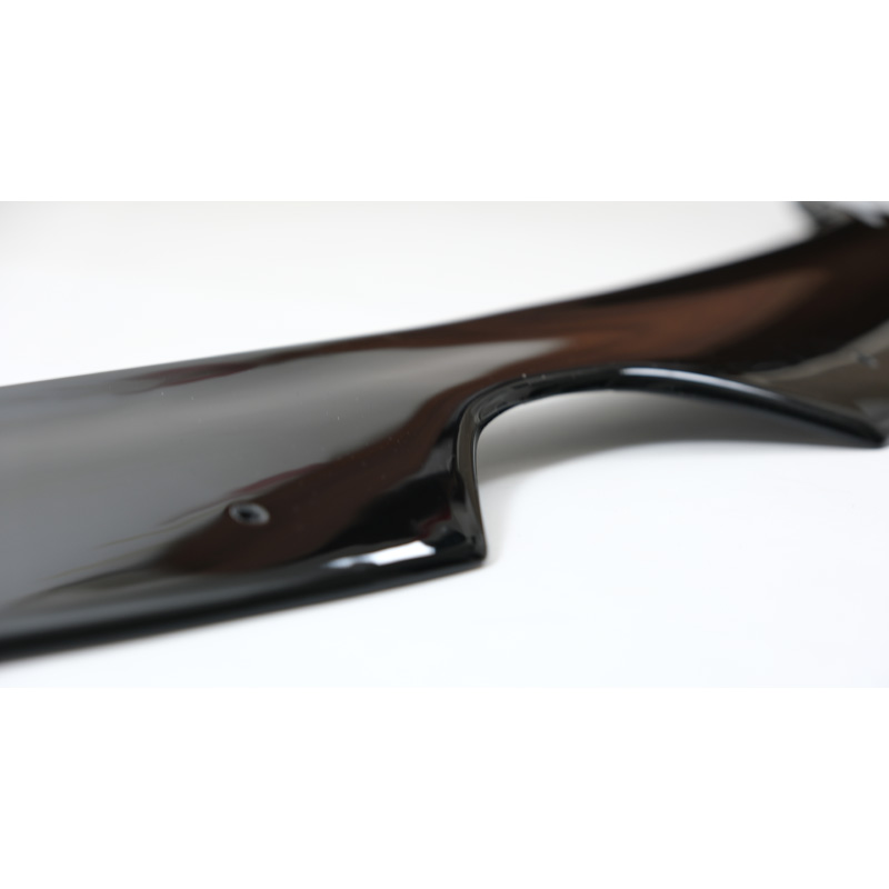 Motorkapbeschermer (steenslagcover)  Renault Clio D 2012-2019 - Glanzend zwart