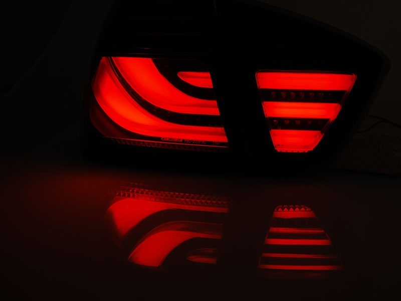 Achterlichten BMW 3-serie E90 04-08 LED Tube smoke