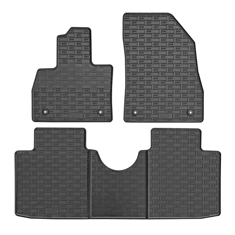 CIKCAR Rubber car mats set  Smart #5 EV 2024- (3-pieces + fixing system)