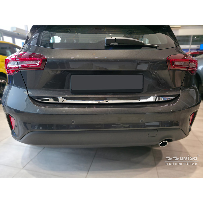 Avisa Chroom RVS Kofferbak Sierlijst  Ford Focus IV HB 2018-2021 & Facelift 2021-