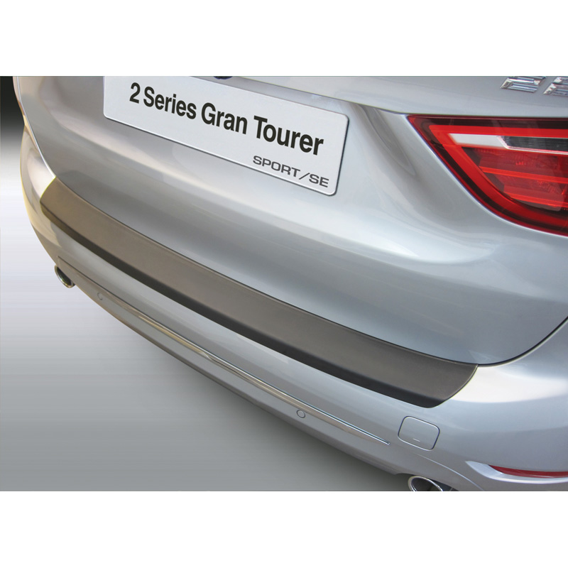 ABS Rear bumper protector  BMW 2-Series F46 Gran Tourer SE/Sport/Luxury 6/2015- Black