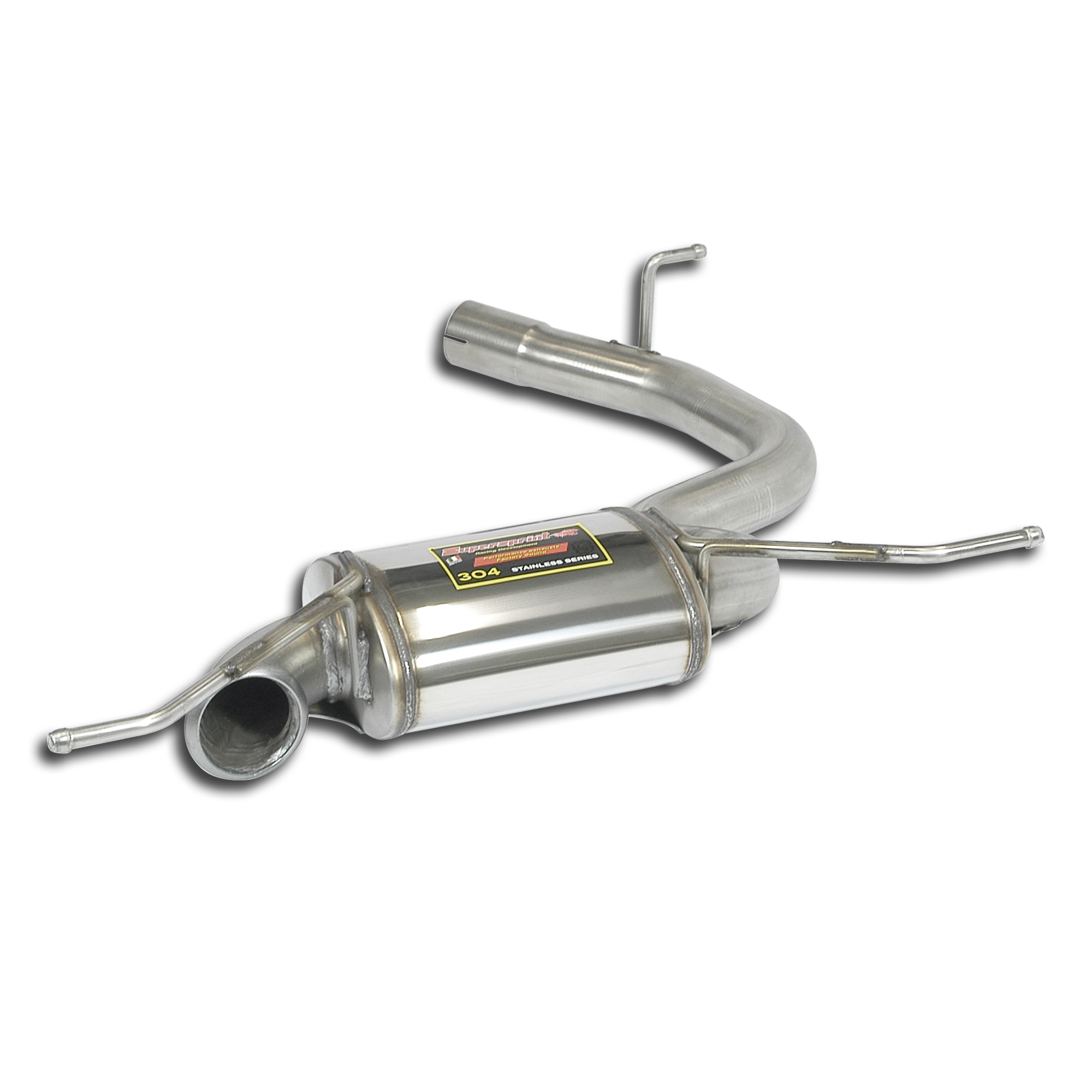 AUDI A3 8V Cabrio QUATTRO 2.0 TDI (150 Hp) 2013 Rear Exhaust