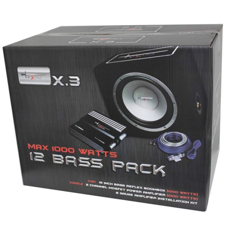 EXCALIBUR X3 Complete Car Audio set