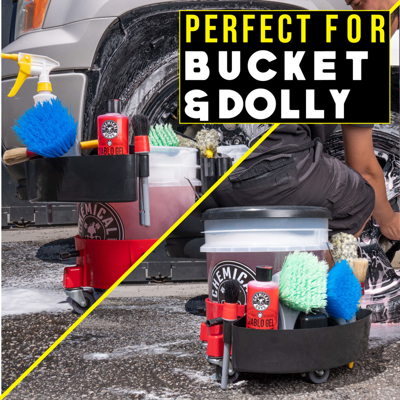 Chemical Guys Freeloader Bucket & Dolly Organizer - Black