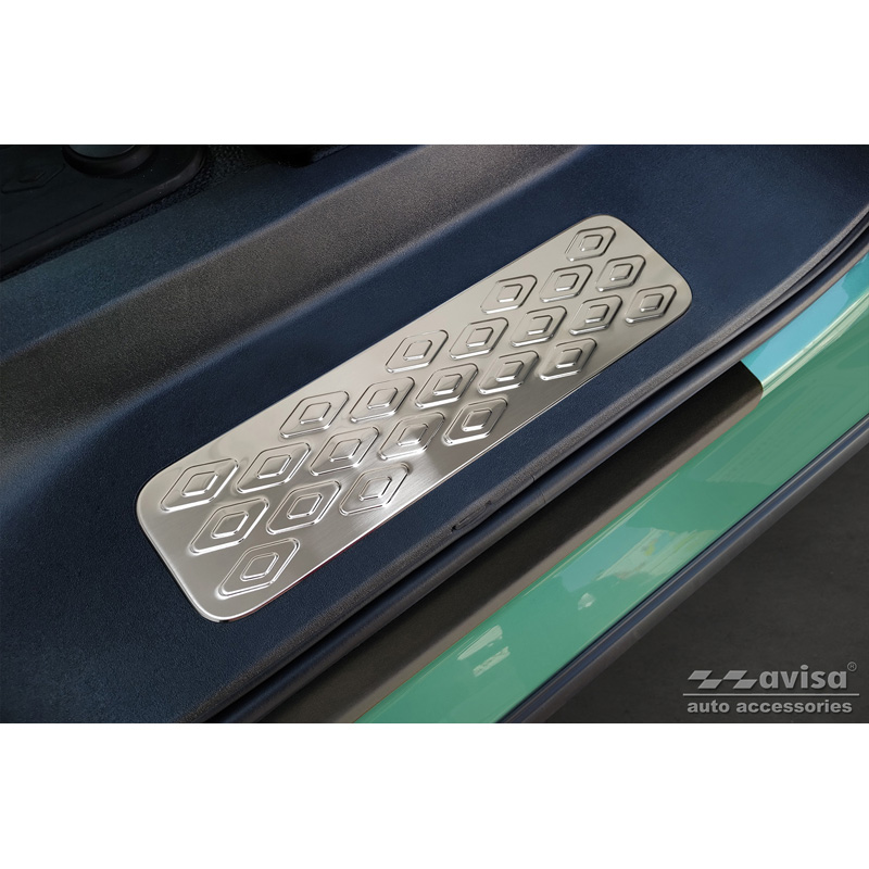 Inox door sill protectors  Volkswagen ID.Buzz 2022- 2-pieces