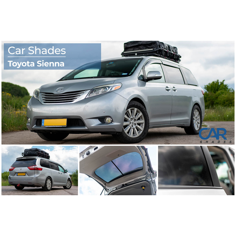 Set Car Shades  Toyota Sienna (XL30) 2011-2020 (6-pieces)