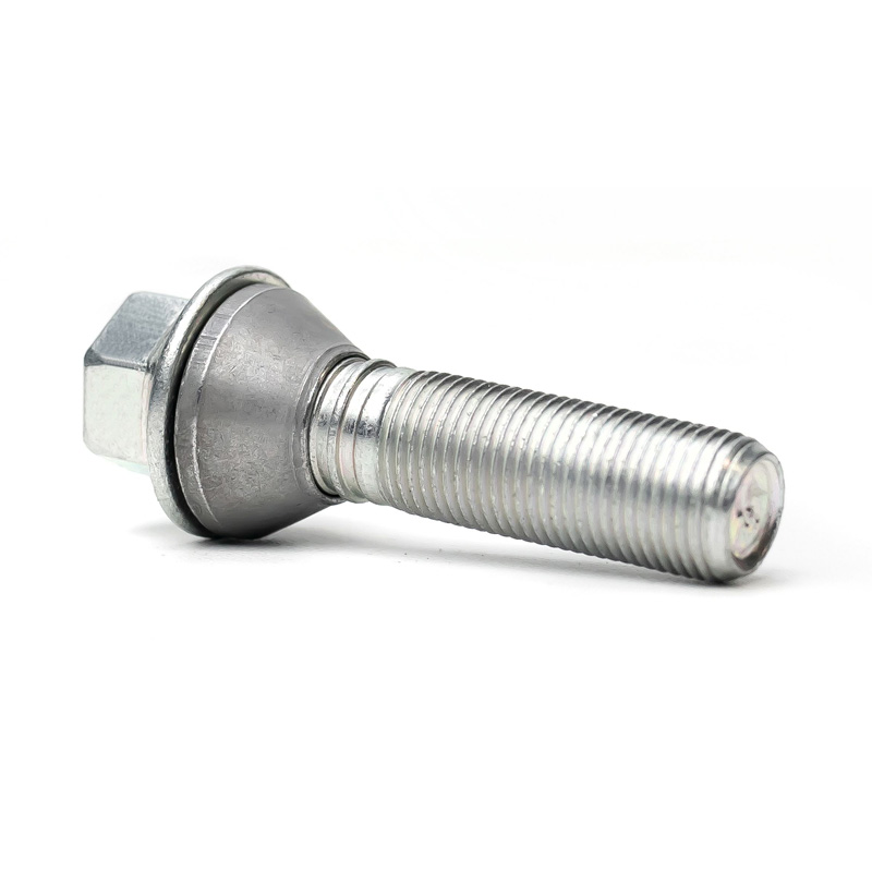H&R Wheel bolt Taper-Head with movable cone M14x1.25 - Length 48mm (e.g.  BMW)